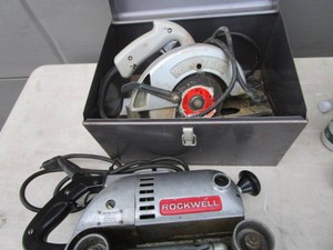 B&D Circular Saw, Rockwell Sander