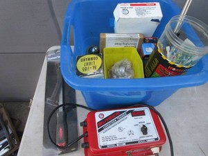 Fencer, Zip Ties, Fly Wheel Turner