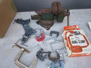 Clamps, Bench Vise