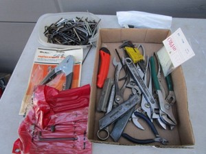 Hex Key, Diamond Caulk, Channel Lock