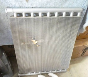 Aluminum condenser or oil cooler 24x18