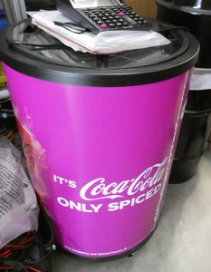 Coca-Cola barrel cooler - like new