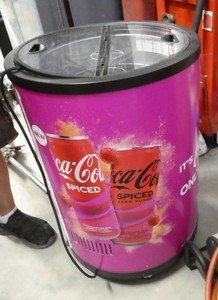 Coca-Cola barrel cooler - like new