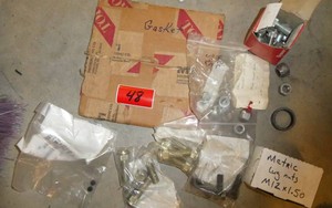 Toro 345 Parts - lug nuts, wheel studs, gasket, etc