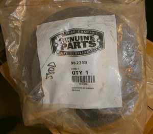 Lot of 3 deck belts 99-2318 for the 580D