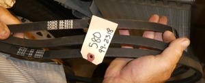Lot of 3 deck belts 99-2318 for the 580D