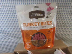 (CSB) 6 Bags of Turkey Bacon Dog Treats Past Date