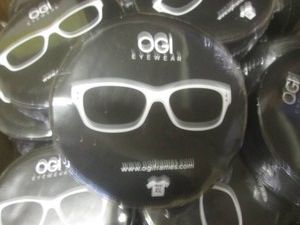 (F-2) Box of 79 Mens Size XL OGI Eyewear T-Shirts