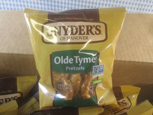 (EC2) Case of 60 Bags of Olde Tyme Pretzels Past Date
