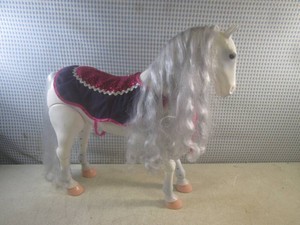 (FS) Large Our Generation Poseable Andalusian Horse for 18 Dolls