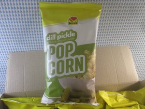 (EC2) 12 Bags of Dill Pickle Popcorn Past Date