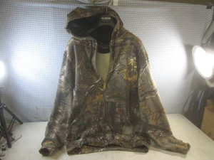 (RCK) Carhartt Camo Zip-Front Hoodie Size L