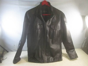 (RCK) Izod Leather Jacket Size L