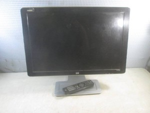 (BS) HP 24 LCD Color Monitor with Stand and Remote - No Power Cord