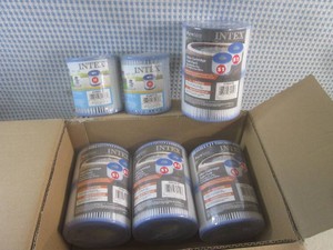 (BS) New Intex Pool  Hot Tub Filters  4 - 2-Pack S1 and 2 H