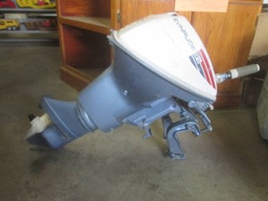 (EC1) Evinrude Sportwin 9 12 HP Outboard Boat Motor - Unknown Condition
