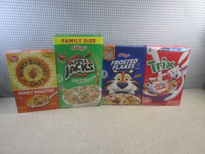 (C-1) 4 Boxes of Cereal Past Date