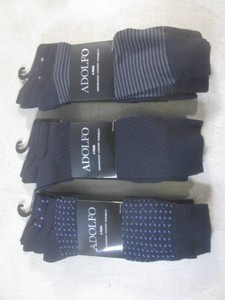 (CSB) 3 - 4-Packs Adolfo Mens Dress Socks Retail $19.99 per Pack
