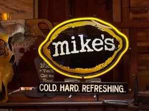 Mikes Hard Lemonade neon sign