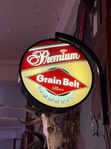 Grain Belt Premium Beer pub light