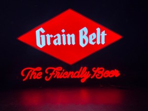 Grain Belt Beer LED, The Friendly Beer