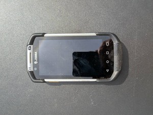 Zebra Rugged Handheld Mobile Computer  Barcode Scanner  Untested