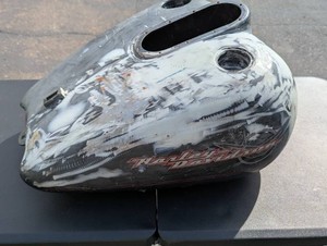 Harley-Davidson Motorcycle Gas Fuel Tank  OEM-Style Project  Restoration Tank