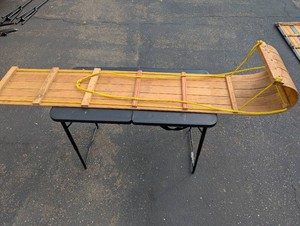 Eskimo E. Werlich 6-Foot Wooden Toboggan