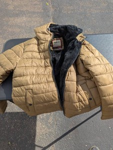 Hawke & Co. Faux-Fur-Lined Jacket  Size Medium