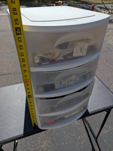 Five-Drawer Craft and Jewelry-Making Supply Lot