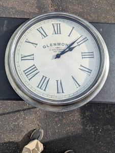 Glenmont 24-Inch Roman Numeral Wall Clock