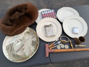 Vintage Smoking Accessories, Souvenir Plates and Collectibles
