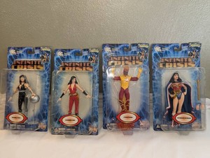 DC Direct Infinite Crisis Series 2  4 Carded Action Figures  Wonder Woman, Donna Troy, Wonder Girl & Firestorm