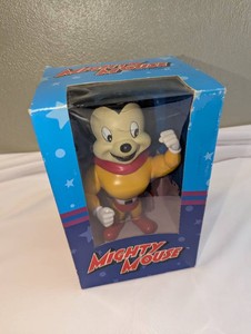 Mighty Mouse Vinyl Figure  Dark Horse Deluxe  Boxed  2004