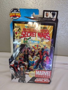 Marvel Universe Secret Wars 25th Anniversary  Nightcrawler & Storm Comic Pack  Hasbro