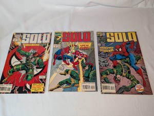 Solo #13  Marvel Comics  Spider-Man Guest Appearances  3 Comics