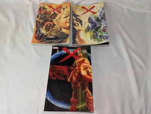 Earth X & Universe X  Marvel Trade Paperback Lot  3 Books  Alex Ross
