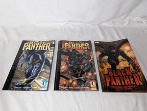 Black Panther  Marvel & Marvel Knights  3 Trade Paperbacks  Priest & Hudlin