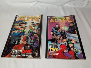 Justice League Elite Volumes 1 & 2  DC Comics  Joe Kelly  2 Trade Paperbacks