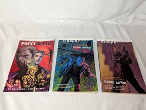 Sleeper Seasons One & Two  Point Blank  WildStorm  3 Trade Paperbacks