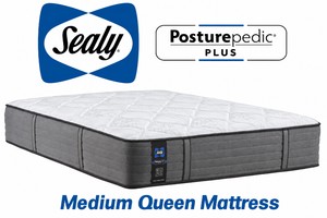 Sealy Posturepedic Plus Medium Tight Top Queen Mattress - MSRP $1,499.99 - No Reserve