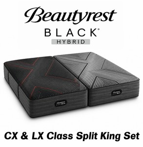 Brand New Beautyrest Black Hybrid Medium Split King Mattress Set - MSRP $4,999.99 - No Reserve
