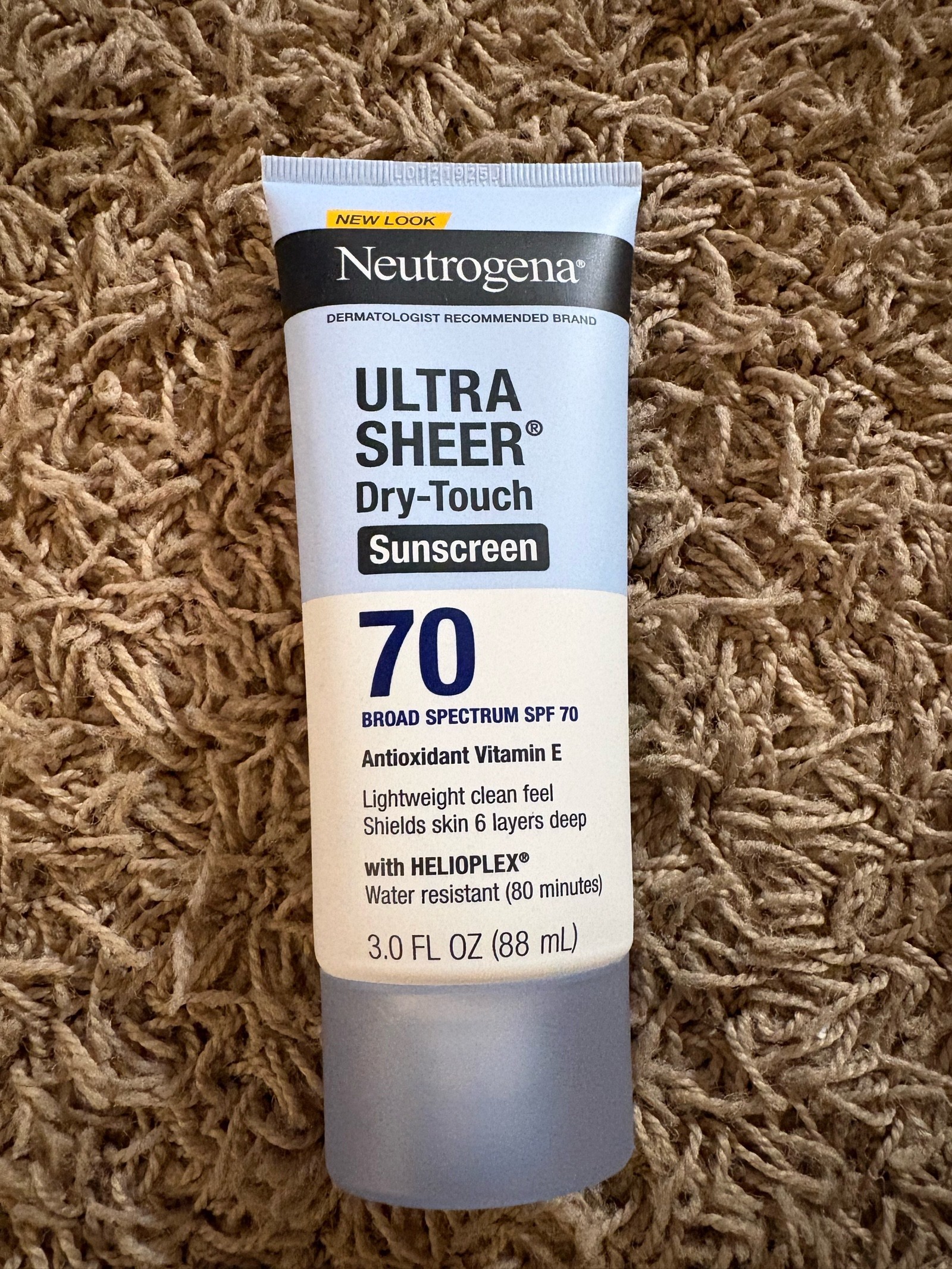 Neutrogena Ultra Sheer Dry-Touch 70 SPF 3.0 ounces