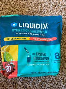 Liquid IV Hydration Multiplier Packets 30 Pack (Missing 2 packs)