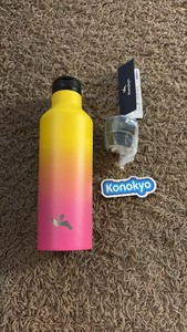 Metal Water Bottle Eclectic Colors Brand New
