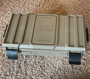 Hard Plastic Gun Ammo Case, Good for Storage of Other Items, Good for Garages and Long Term Storage