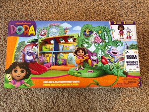 Nickelodeon Dora the Explorer Play Rainforest Toy Set
