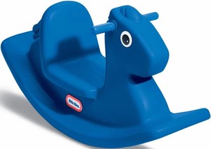 Little Tikes Rocking Horse Blue, 33.00 L x 10.00 W x 17.50 H Inches