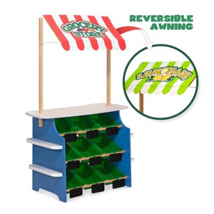 Melissa and Doug Wooden Grocery Store  Lemonade Stand - Retail $175 - assembly required - food sold separate