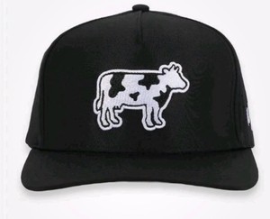 Waggle Legendairy Performance Golf Hat  Original Snapback  Milk Cow